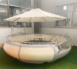 Barco <span class=keywords><strong>Donut</strong></span> Eléctrico de Plástico de 320 cm de Diámetro para Barbacoa, Barco <span class=keywords><strong>Donut</strong></span> Circular para Parque de Atracciones - Product Image 3