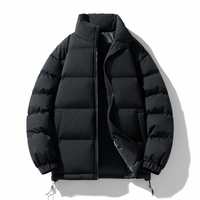 Veste d'hiver rembourrée pour homme, de haute qualité, coupe-vent, personnalisée, épaisse, chaude, légère, softshell, pour la randonnée