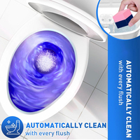 Tablette nettoyante pour réservoir de toilettes, sans danger pour les fosses septiques, nettoyant automatique pour cuvettes de toilettes