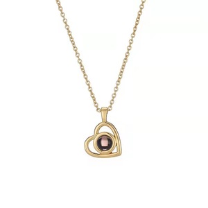 Duoying OEM-gargantilla de amor con memoria, forma redonda, regalo, envío directo, 100 tipos de <span class=keywords><strong>idiomas</strong></span>, proyección - Product Image 5