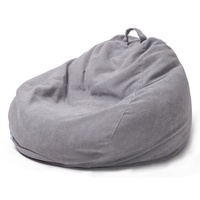 Mobilier d'intérieur moderne de luxe Fauteuil pouf inclinable simple et pliable Canapé de centre commercial style tatami pour chambre à coucher et salon Tissu Coton
