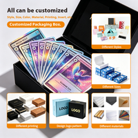Cartes à Jouer Personnalisées avec Impression Laser Directe d'Usine, Emballage Rigide en Boîte