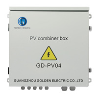 Boîtier de protection solaire direct usine, disjoncteur combiné PV, protecteur de surtension IP55 3.8KV 40KA, équipement de distribution d'énergie solaire