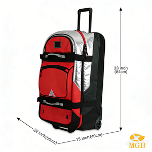 Maleta de Viaje Oxford Clásica Personalizada, con Cierre de Cremallera Impermeable, Bolsas Resistentes y Portátiles para Equipo de Carreras, Maletas para Cascos y Trajes de Carreras - Product Image 2