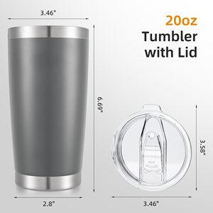 Wholesale Double Wall Vacuum Cup For <b>Coffee</b> Tea Juice Durable Eco Friendly Reusable Drinkware For Travel Stainless Steel Tumbler - Product Image 5