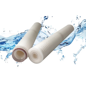 Cartouche filtrante plissée en papier PE de 10 pouces avec pompe, garantie 1 an, pour la purification de l'eau commerciale et industrielle - Product Image 1