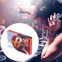 Cassette audio de 60 minutes Cassette audio normale à faible bruit avec étui de rangement Cassette vierge professionnelle pour l'enregistrement vocal