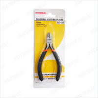 Pince coupante pour fils en acier XK-115 115 mm, pince coupante MTC, fabrication DIY, OEM
