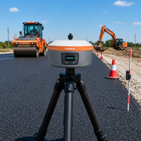 Équipement de topographie GNSS RTK professionnel CHC IBASE/B5, indice de protection IP68, température de fonctionnement de -45 à 75°C, 1408 canaux, autonomie de la batterie de 14 heures