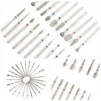 Broca de Diamante de Acero Inoxidable para Uñas, Precio de Fábrica, Herramienta Profesional de Manicura, Multi-Formas, para Uñas Acrílicas y Gel, Cutículas