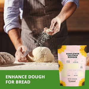 Lecitina en polvo de marca propia de alta calidad que promueve la salud cardiovascular, protege el hígado y ayuda a combatir el envejecimiento. - Product Image 3