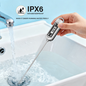 Không Thấm Nước Hộ Gia Đình Túi Bút Phong Cách <span class=keywords><strong>LCD</strong></span> Kỹ Thuật Số Tốc Độ Đọc Thịt Oking Nhiệt Kế Kỹ Thuật Số Nhiệt Kế Với <span class=keywords><strong>Probe</strong></span> - Product Image 6