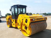 Compacteur à rouleaux vibrants à double tambour Asphalt Famous Brand Road Roller 6 Ton SRD06 with Good Quality