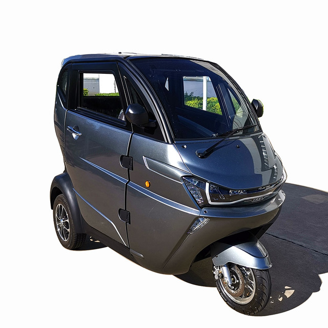 Adult Electric Tricycle Electric Vehicle Closed Cover 3 Wheels Y2 AC Motor From China 60V Motorized Fast Enclosed Electric Trike