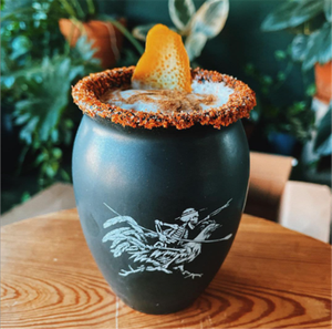 Promoción de bebidas Cantaritos de <span class=keywords><strong>Barro</strong></span> Copas de cóctel para tequila con logotipo de marca personalizado - Product Image 2