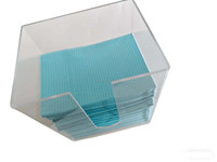 Distributeur de serviettes jetables en acrylique pour usage dentaire et tatouage