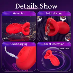 SHEYU KS7850 <strong>Female</strong> Masturbators Tongue-Like Breast Clitoris Cunnilingus Vibrator <strong>Sex</strong> <strong>Toy</strong> - Product Image 5