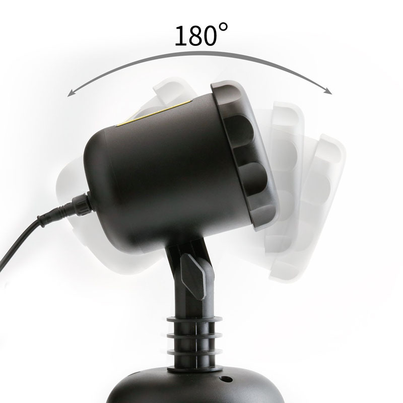 portátil de potencia integrado de la decoración de la Navidad vacaciones láser iluminación Led Luz proyector