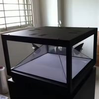 Revoluciona la experiencia de visualización Pirámide holográfica de 360 grados para impresionantes imágenes en 3D