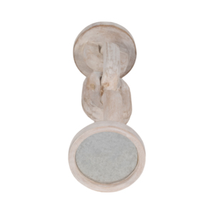 Portacandele a Catena in Legno, Moderno Candelabro a Colonna per Caminetto, Ingresso e Tavolo da Pranzo - Product Image 6