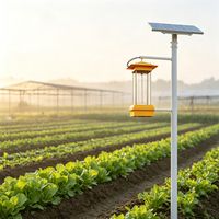 Zonne-aangedreven muggenlamp IoT hoogspannings insectenverjager waterdichte buiten insectenval landbouwmachines en -apparatuur