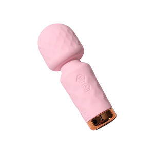 Hete Aanbieding Fabrieksgroothandel Erotische 10 Frequentie Mini Formaat Roze Lady Wand Massager Vrouwelijke Masturbator Seks Speelgoed - Product Image 3
