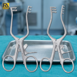 Retractores Weitlaner de Alta Calidad, Inocuos, de 3x4 Puntas, Autoajustables, Instrumento Quirúrgico para Uso Veterinario Ortopédico - Product Image 2