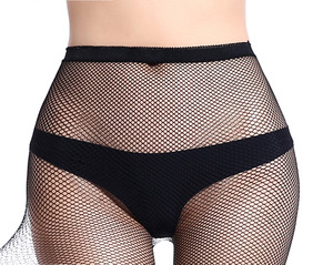 Bas résille de haute qualité, grands yards, leggings avec trous - Product Image 6