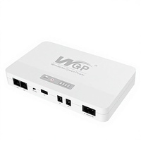 Sistema de Alimentación Ininterrumpida (UPS) WGP POE05 DC, Voltaje de Salida 24V/48V, Batería de Respaldo para Router Óptico, Teléfono IP