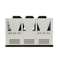 Refroidisseur à vis à haute efficacité avancé 80HP 100HP 120HP équipement de refroidissement patinoire réfrigération Portable