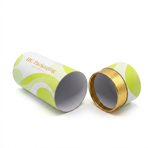 Caja Redonda de Cartón Rígido con Logotipo en Lámina Dorada de Lujo para Regalos Elegantes, Empaque para Productos de Cuidado de la Piel, Precio de Fábrica al por Mayor - Product Image 3