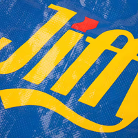 Sac tissé imperméable laminé PP, taille moyenne, impression couleur personnalisée, publicitaire et usage quotidien, réutilisable