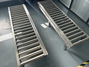 Fabrika Tedarikli Ağır Hizmet Tipi Karbon Çelik Yerçekimli Rulolu Konveyör, Depo veya Lojistik için Özelleştirilmiş Güçlü Rulolu Konveyör - Product Image 2
