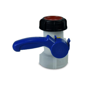 <span class=keywords><strong>Vanne</strong></span> papillon en plastique pour conteneur IBC DN50 75 mm, filetage BSP, usage industriel - Product Image 3