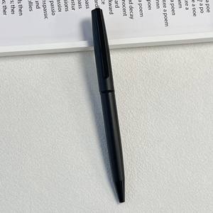 Fournisseur d'usine de stylos à bille métalliques de 0,5 mm en stock, encre noire, stylos publicitaires et de signature avec impression - Product Image 1