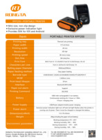 RONGTA RPP200 Printer Thermal Mini Ukuran 58mm untuk Ponsel dengan Bluetooth dan Wifi RPP200