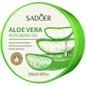 hot sale smoothing NaturalSmoothing Gel Aloe Vera Face Treatment Face Cream for Hydrating Moist Repair After Sun Skin Lightening