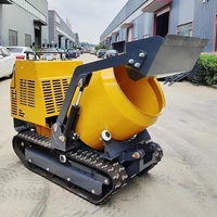 Bétonnière sur chenilles Portable Inclinable Meilleur Mini Dumper Buggy Chinois