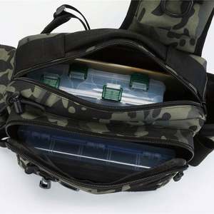 Muestra Gratuita Lista para Enviar, Bolsa de Pesca con Correa Desmontable para Caña, Señuelo y Carrete, Logotipo Personalizado - Product Image 4