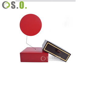 Factory Jewelry Imitation Paper Box Custom Package Design Luxury Pu Leather Jewelry <b>Ring</b> Necklace Jewellery Paper Box Package - Product Image 2