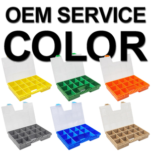 Kit organisateur de stockage en plastique de haute qualité pour forets petites pièces de plomberie boîtier personnalisable OEM - Product Image 5