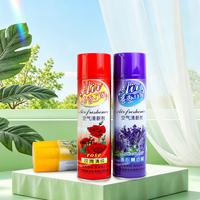 Spray désodorisant pour voiture en aérosol, 300 ml, écologique, portable, parfum rafraîchissant multiple, en plastique