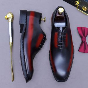 Zapatos Formales de Moda para Hombre, Zapatos de Vestir de Cuero Genuino de Lujo para Boda, Zapatos de Fiesta para Hombre al por Mayor - Product Image 4