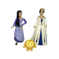 XR 6 pièces un ensemble le souhait roi sur le thème fête poupée figurine gâteau topper