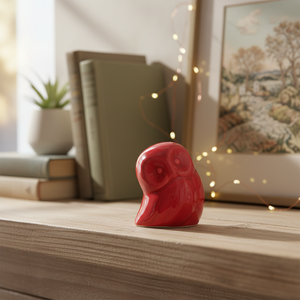 Búhos de cerámica para decoración del hogar - Product Image 3