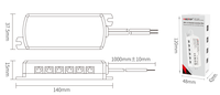 Boîtier de jonction à 12 canaux DC24V 7A DS2-12C, 2 broches, pour éclairage LED, connexion facile, connecteur Dupont
