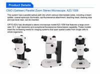 APO Zoom Ratio 18:1 Fluorescent Parallel Zoom Industrial Inspection Metallurgical Microscope