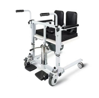 MSMT Élévateur de transfert électrique portable pour patients handicapés, fauteuil de transfert, fauteuil roulant, lit, siège de voiture, siège de toilette, haute résistance 150 kg