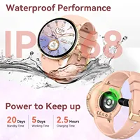 Jam Tangan Pintar S76 Alloy Silicone Layar Sentuh AMOLED Resolusi 0 Pelacak Kebugaran Mode Olahraga Desain Stylish Berbagai Tampilan Jam