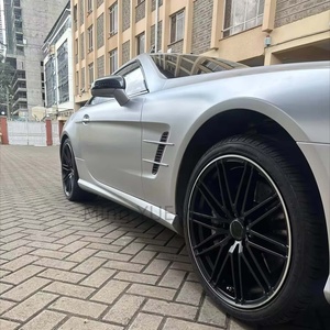 Cerchi in Lega di Alluminio Forgiati a Cinque Razze con Design Esclusivo, 18 Pollici, Nero Lucido - Product Image 4